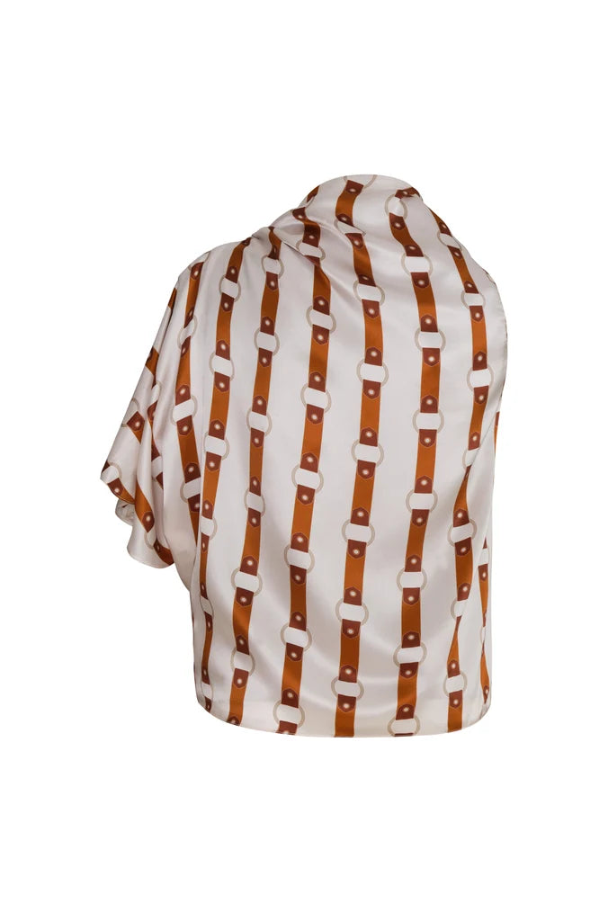 Chiminango Satin Silk BlouSilk