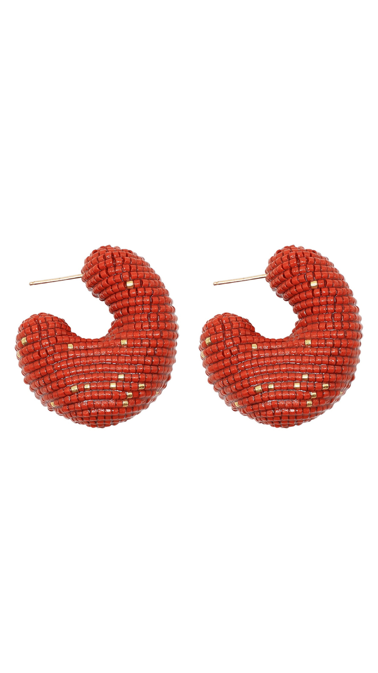 Roccia Hoop Earrings