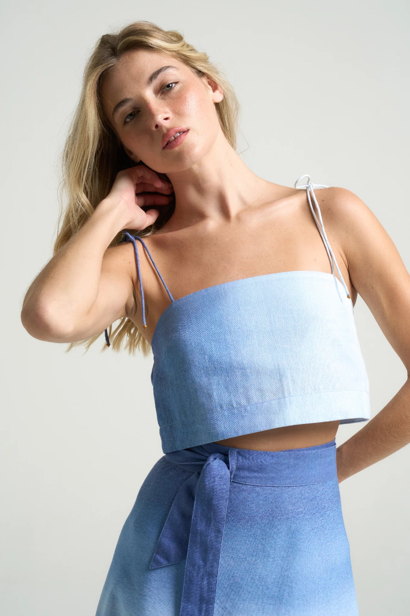 Tie Crop Top Sunrise