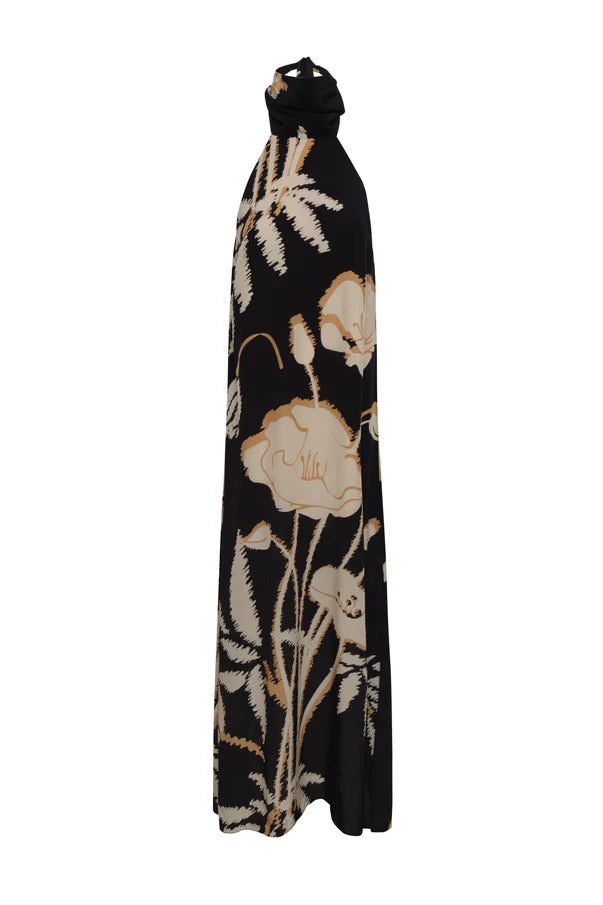Costa Pacifica Crepe Chine Dress
