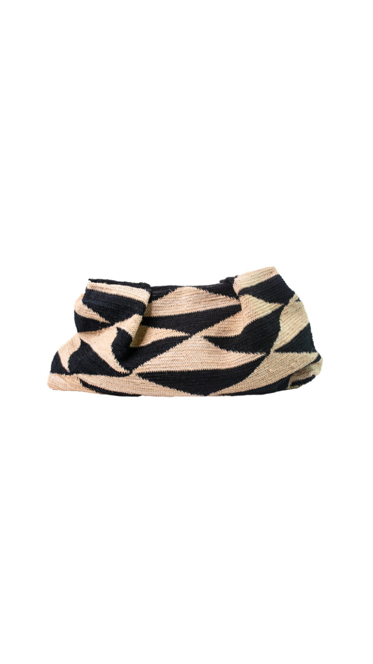 Sisal Maxi Pouch - Design B