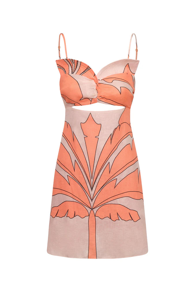 Victoria Linen Mini Dress