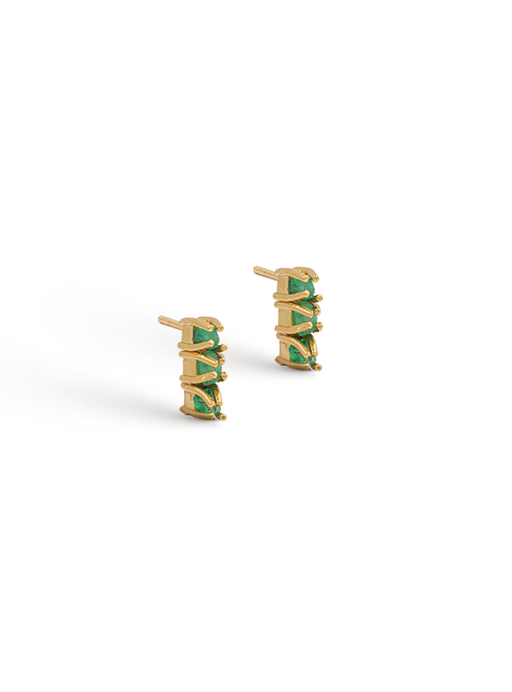 Medium Tennis Stud Earrings
