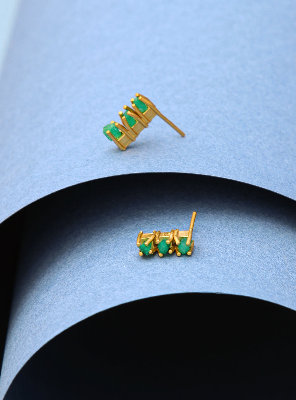Medium Tennis Stud Earrings