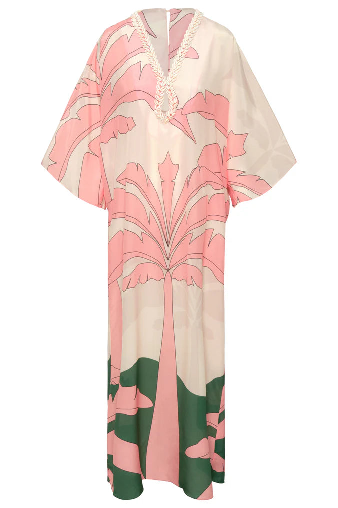 Andina Hand Embroidred Crepe Tunic