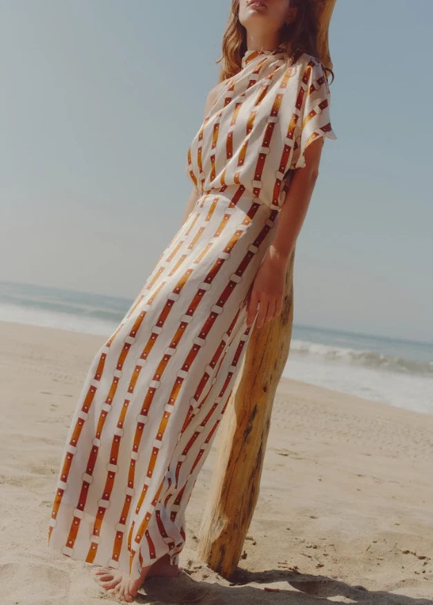 Carlota Satin Silk Maxi Skirt
