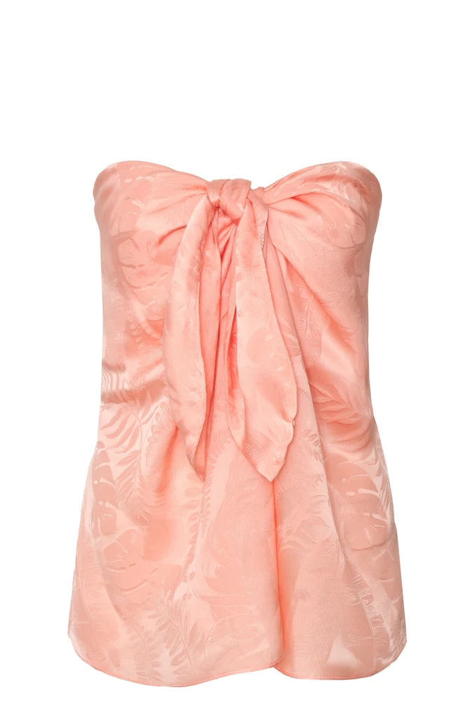 Cayetana Silk Jacquard Blouse