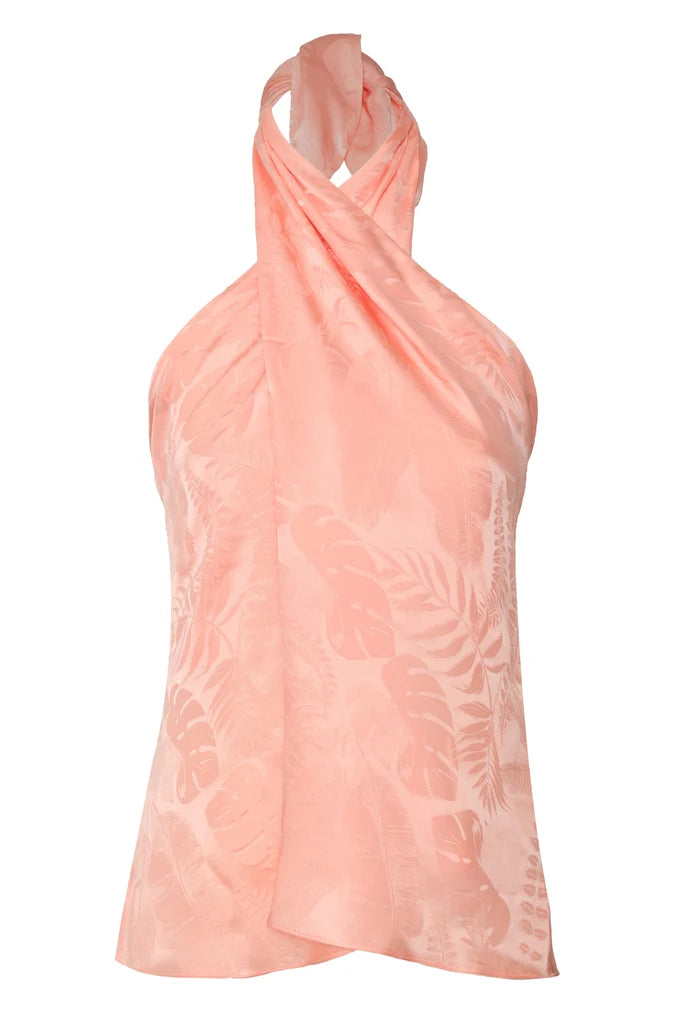 Cayetana Silk Jacquard Blouse