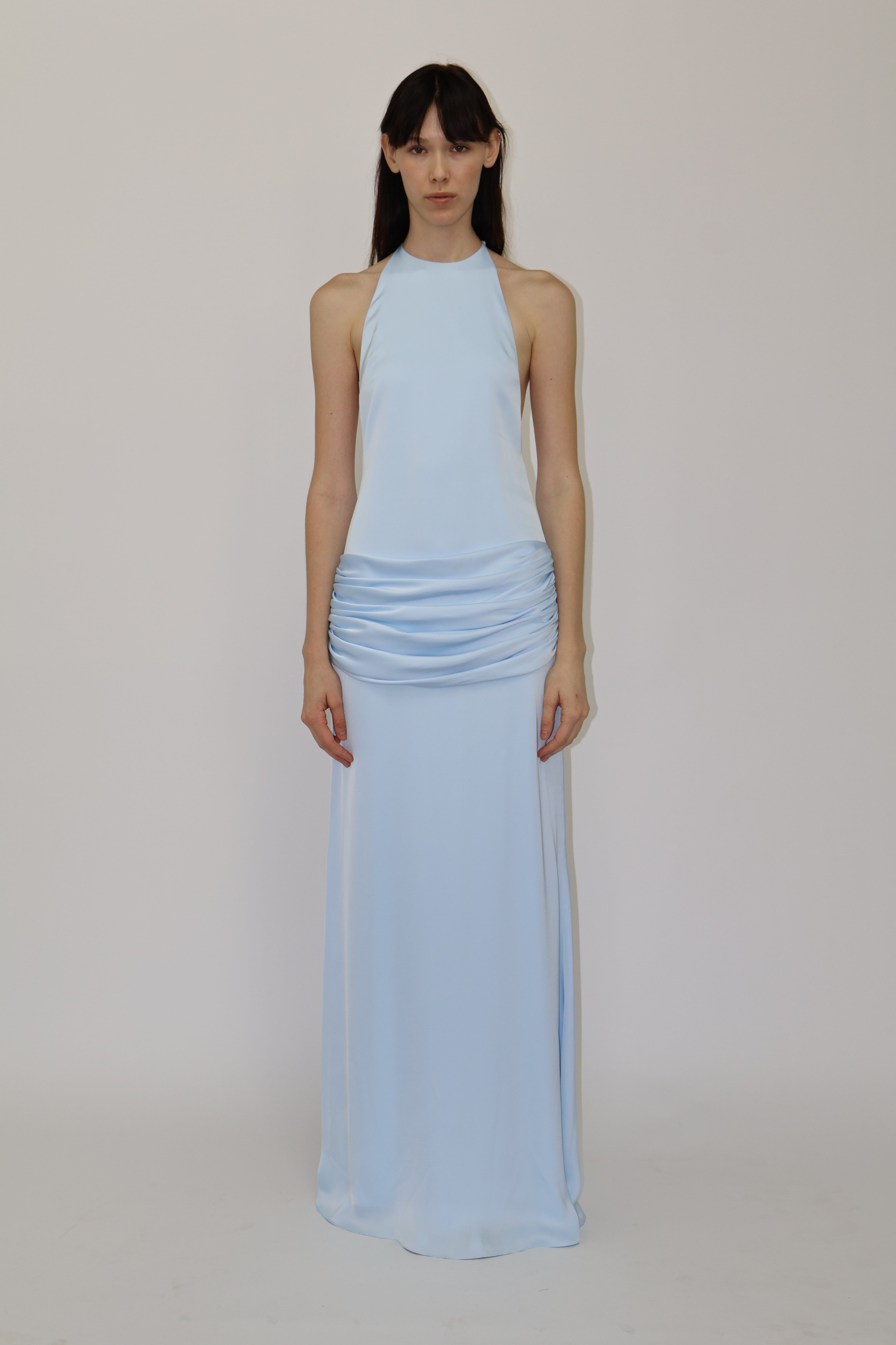 Rachel dress in baby blue