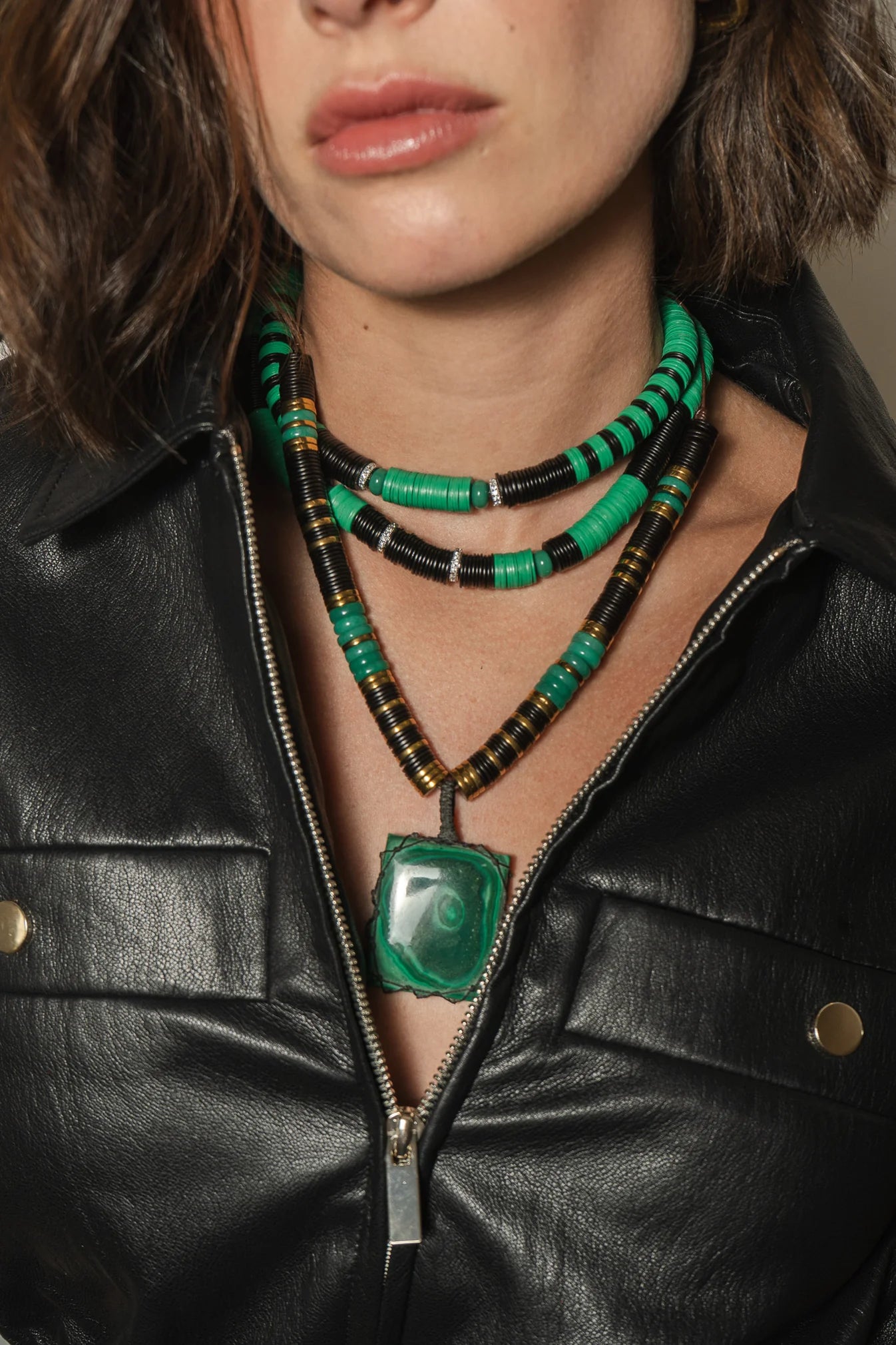 Jaipur Green Black Jade 10M
