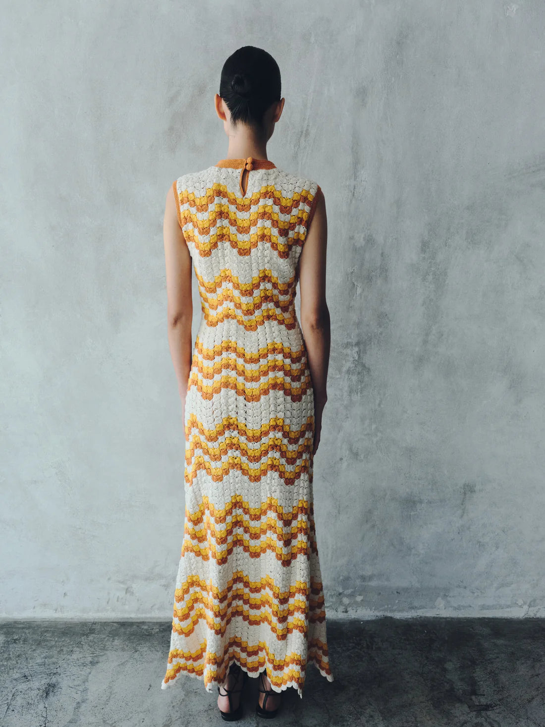 Huayna Crochet Maxi Dress