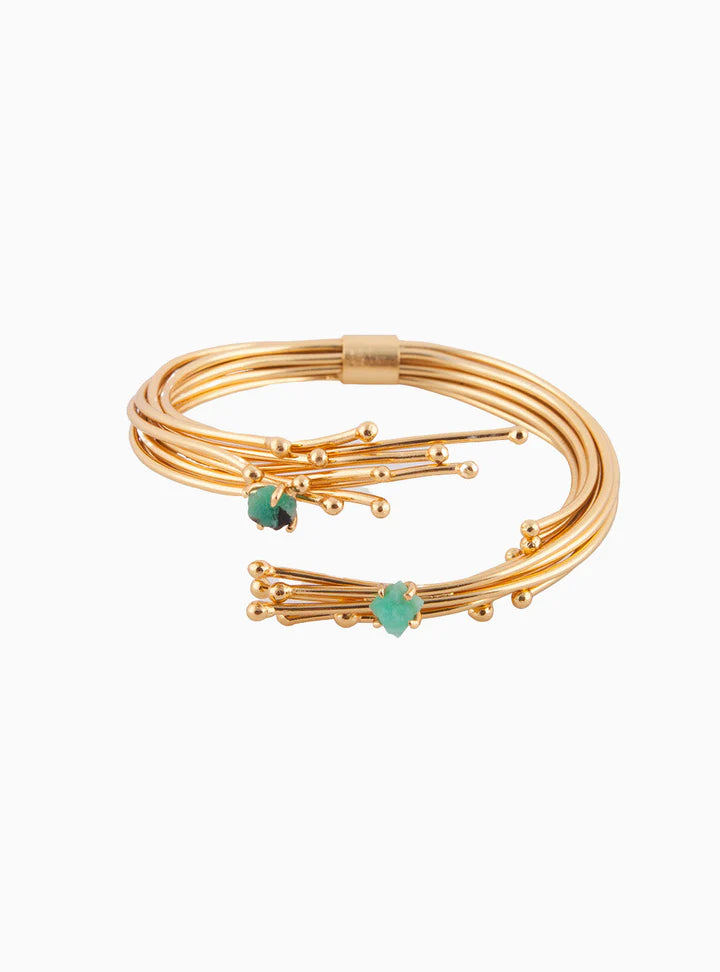 Pulsera Geo Esmeralda Bracelet