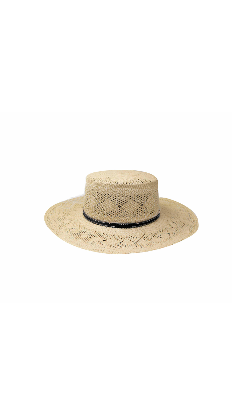 Open Weave Cordovan Hat