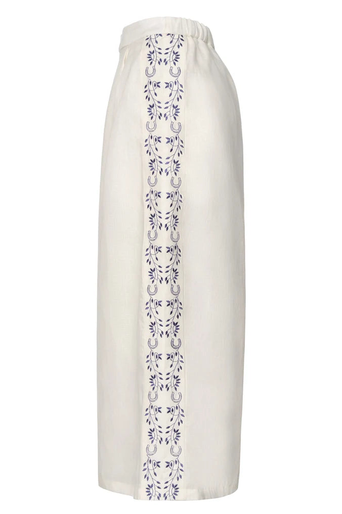 Jared Linen Capri Pants