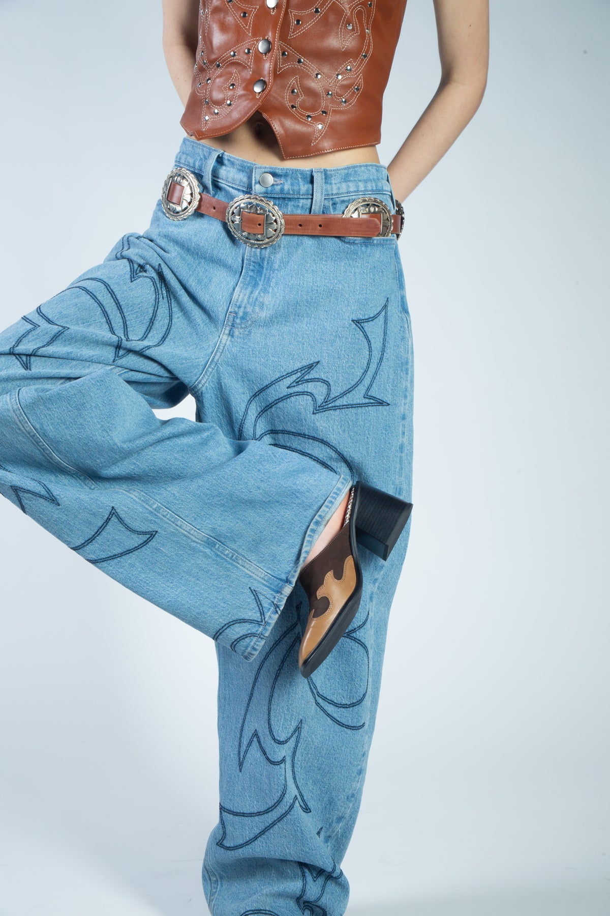 Jeans Grecas Light Denim
