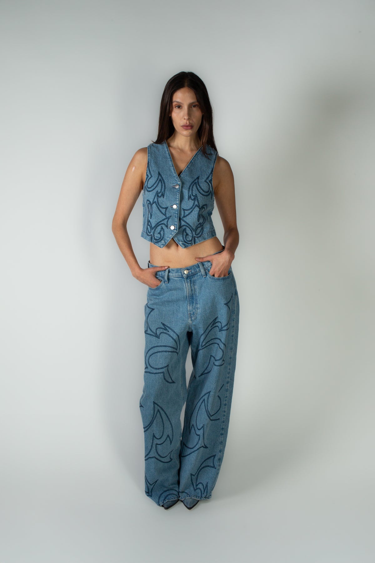 Jeans Grecas Light Denim