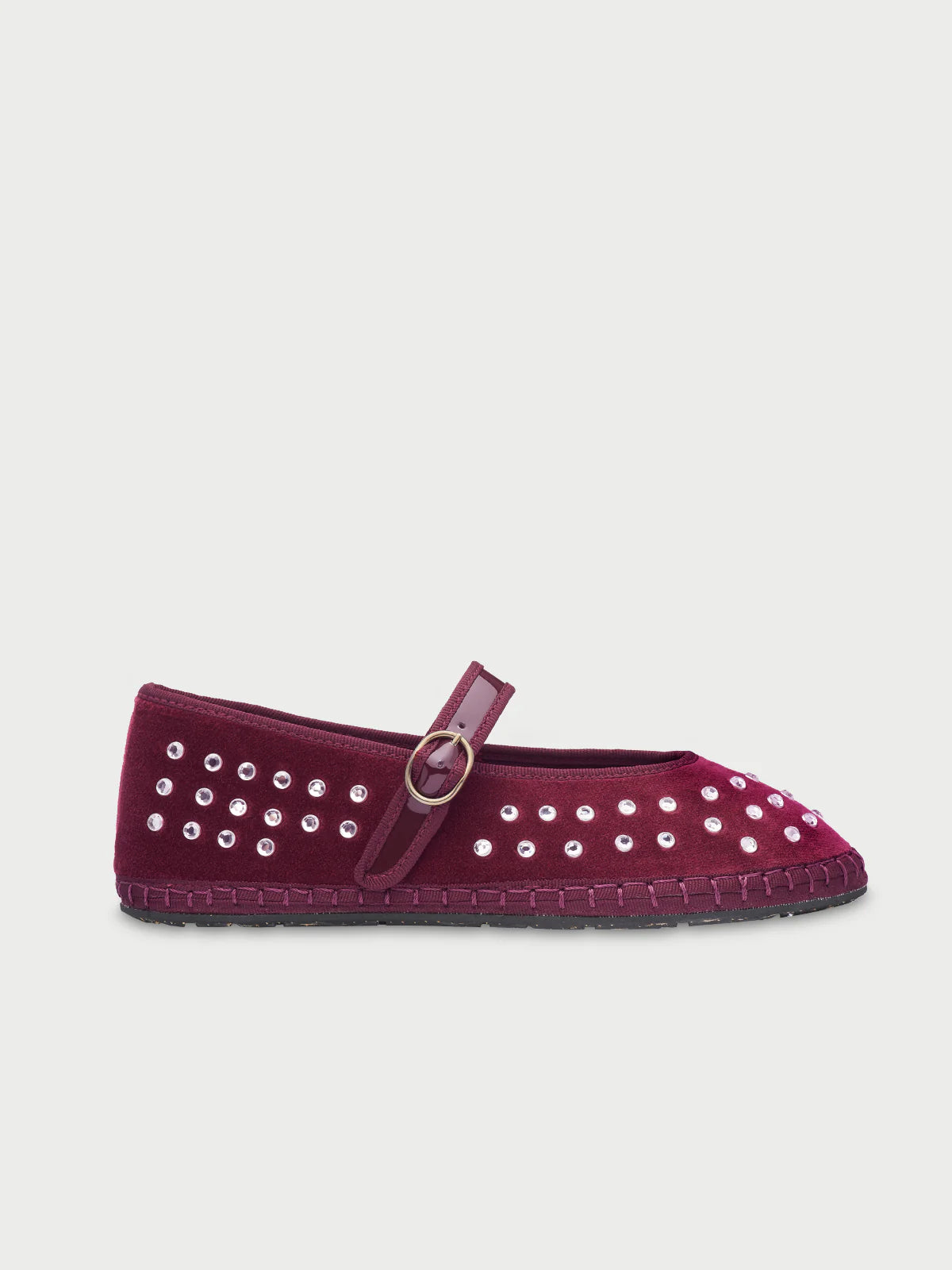 Mae Burgundy Espadrilles
