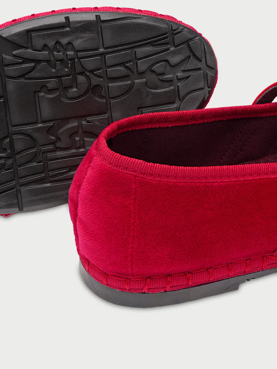 Mina Red Espadrilles
