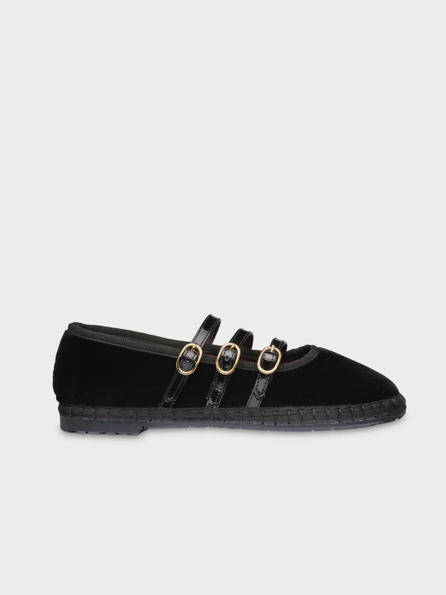 Mina Black Espadrilles