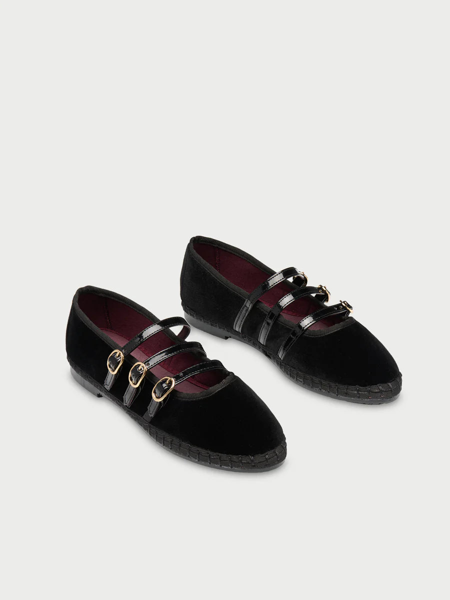 Mina Black Espadrilles