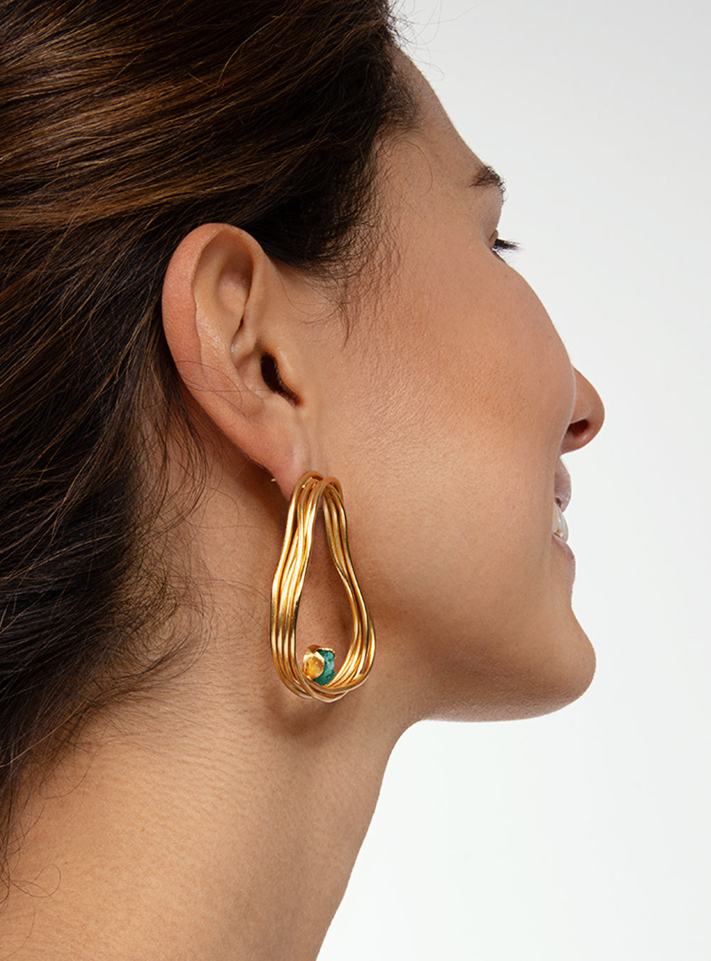 Maxi Providencia Esmeralda Earrings