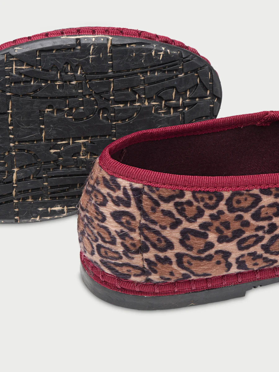 Pierre Leopard Garnet Espadrilles