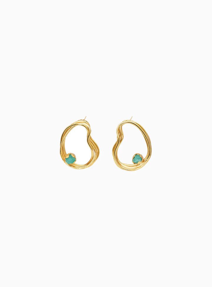Medium Providencia Esmeralda Earrings