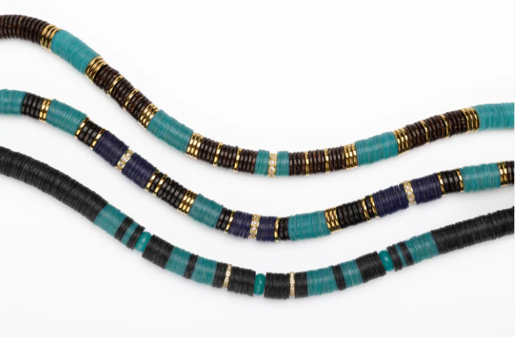 Jaipur Cyan Blue Brown Coco