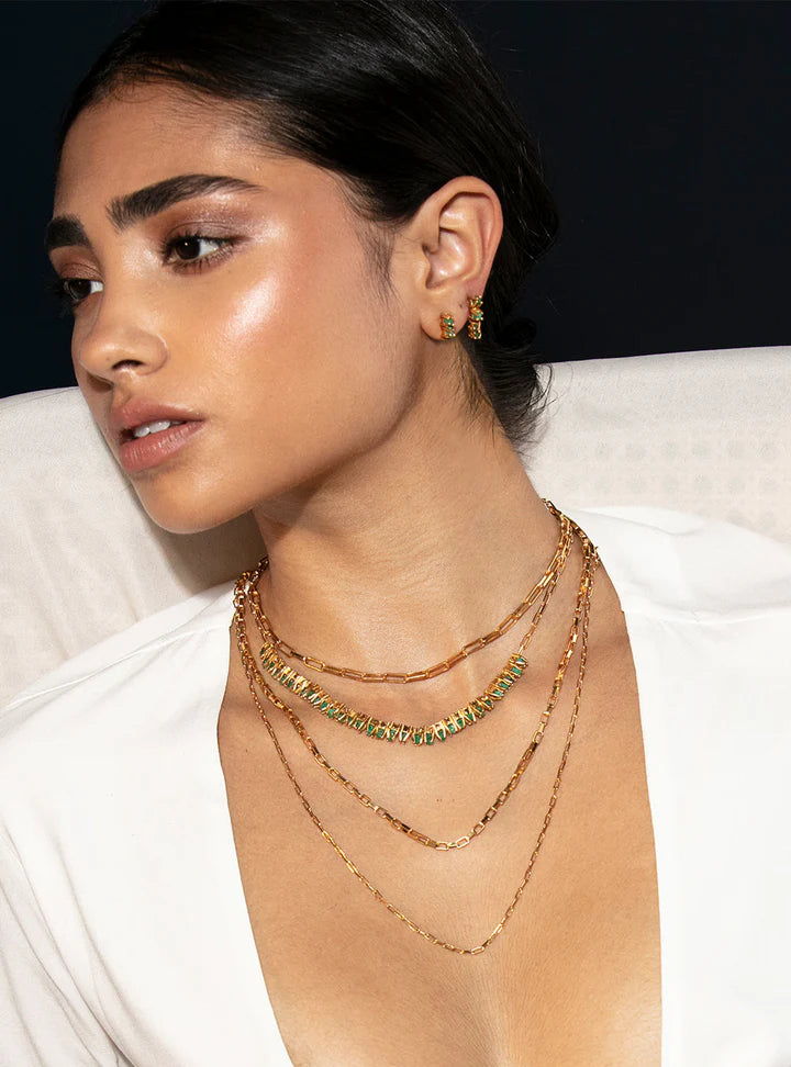 Mini Tennis Stud Earrings