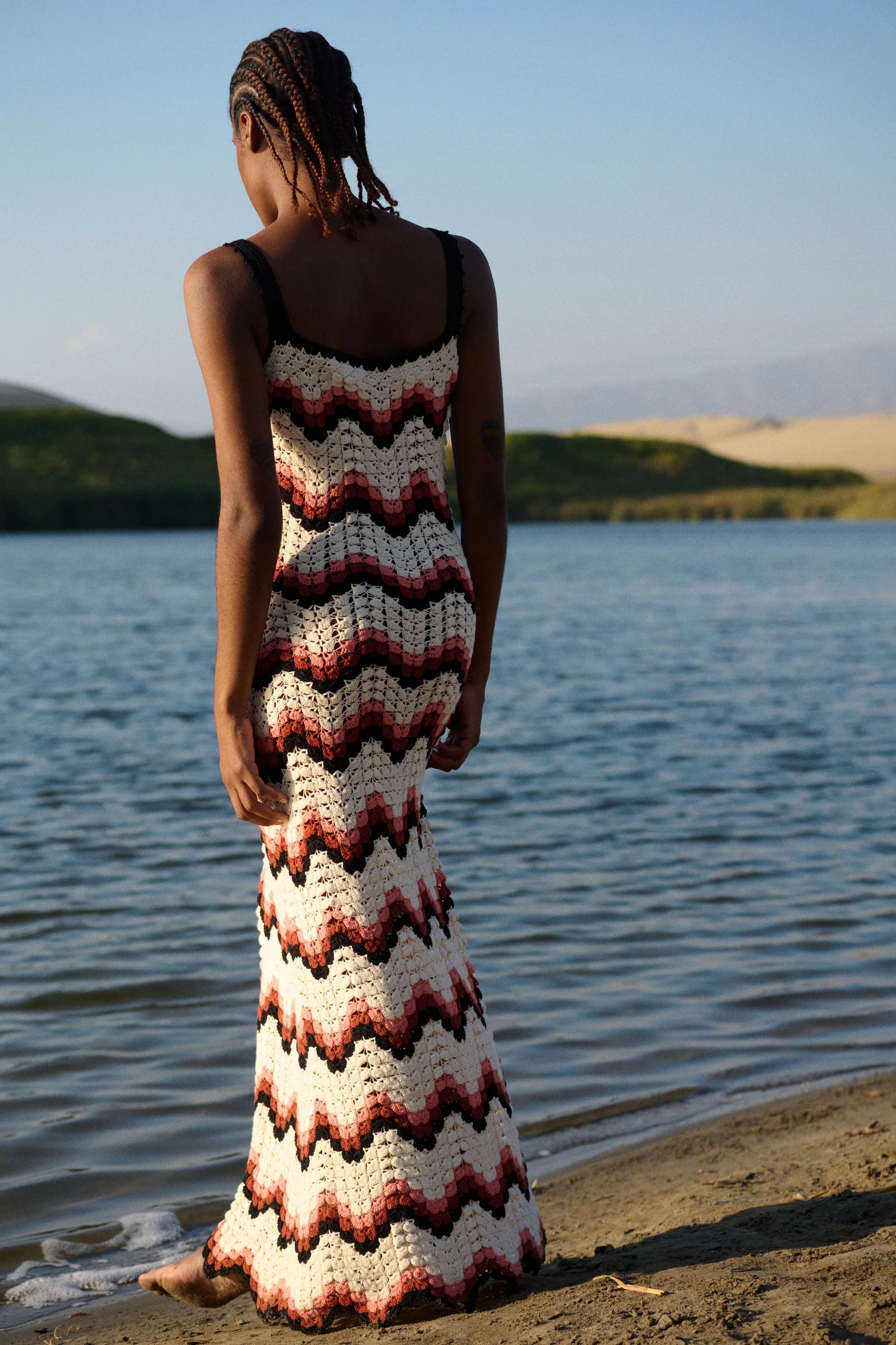 Marea Crochet Maxi Dress
