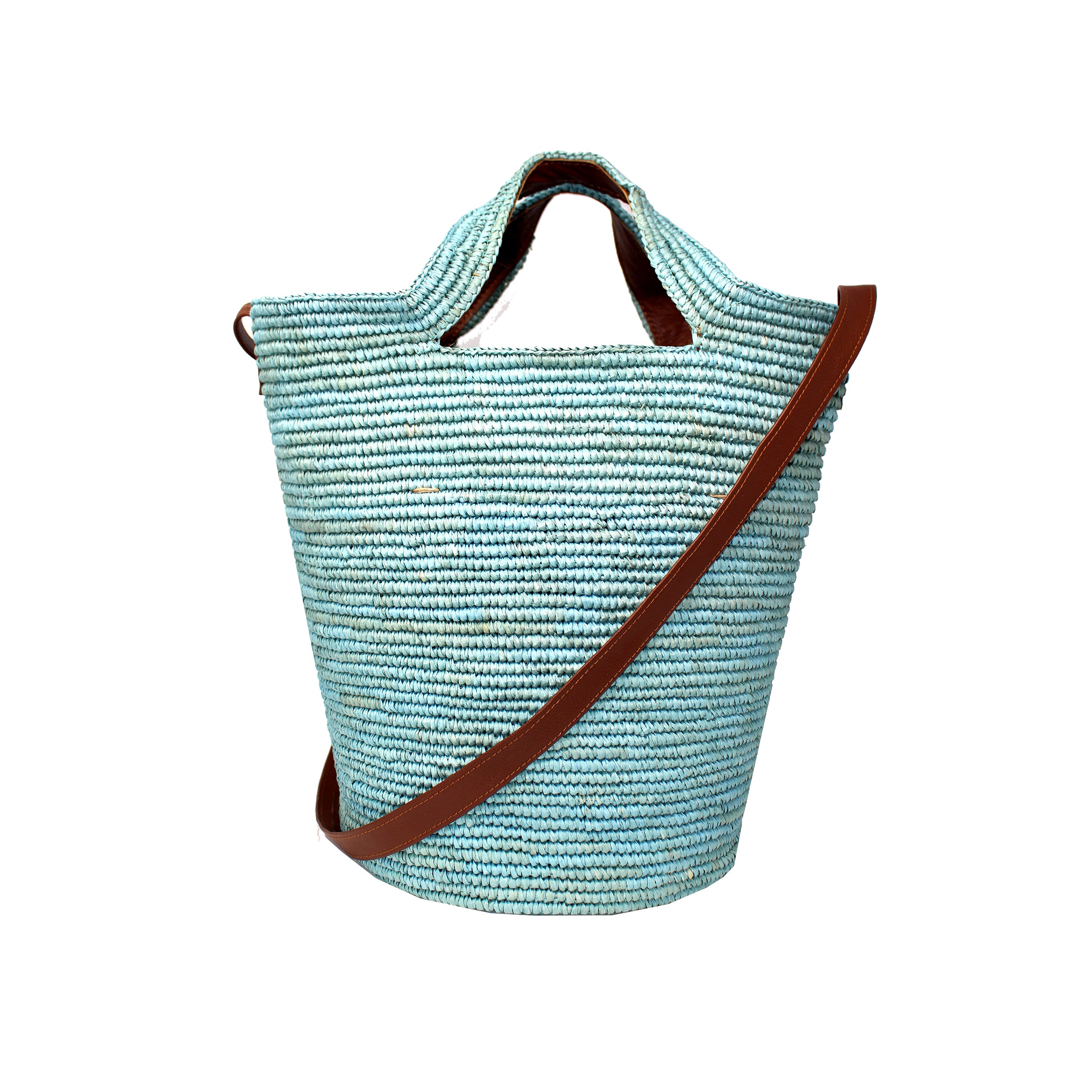 Tall Bag with leather Strap