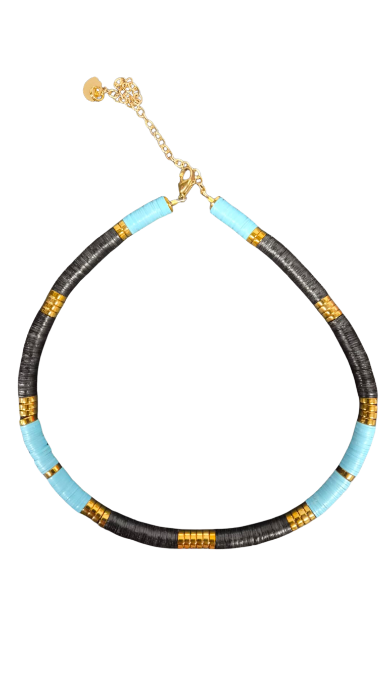 Jaipur Piccolo Nero Turchese Tria