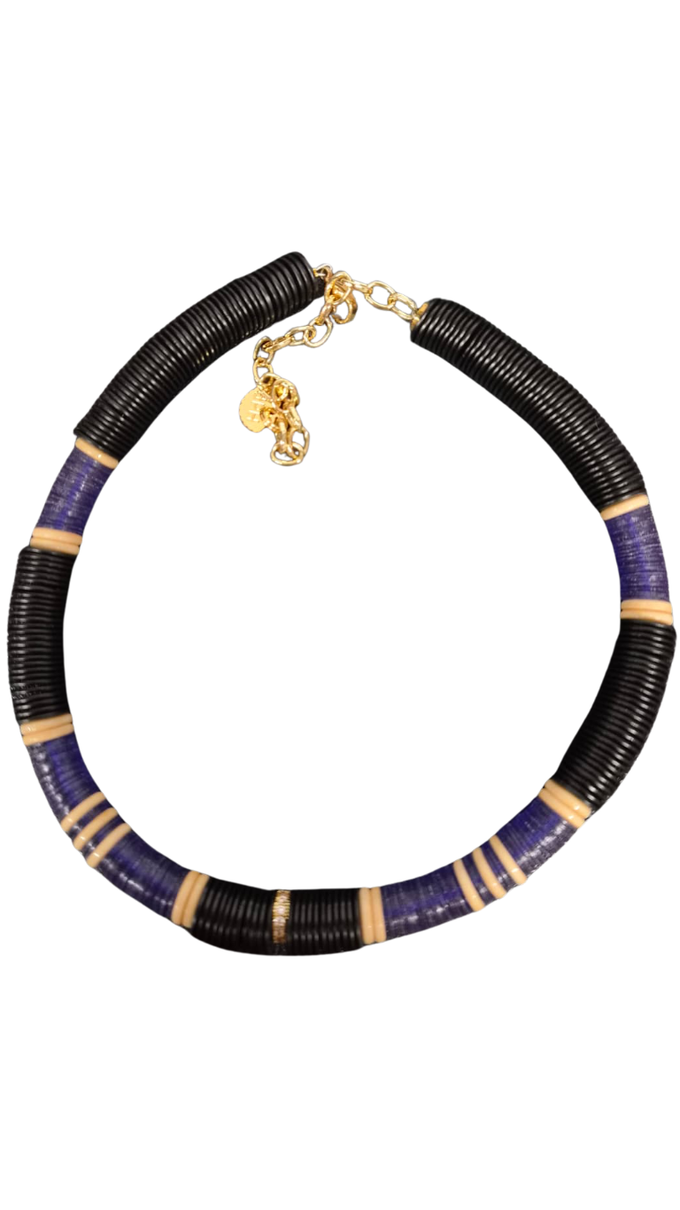 Jaipur Black Blue Lati