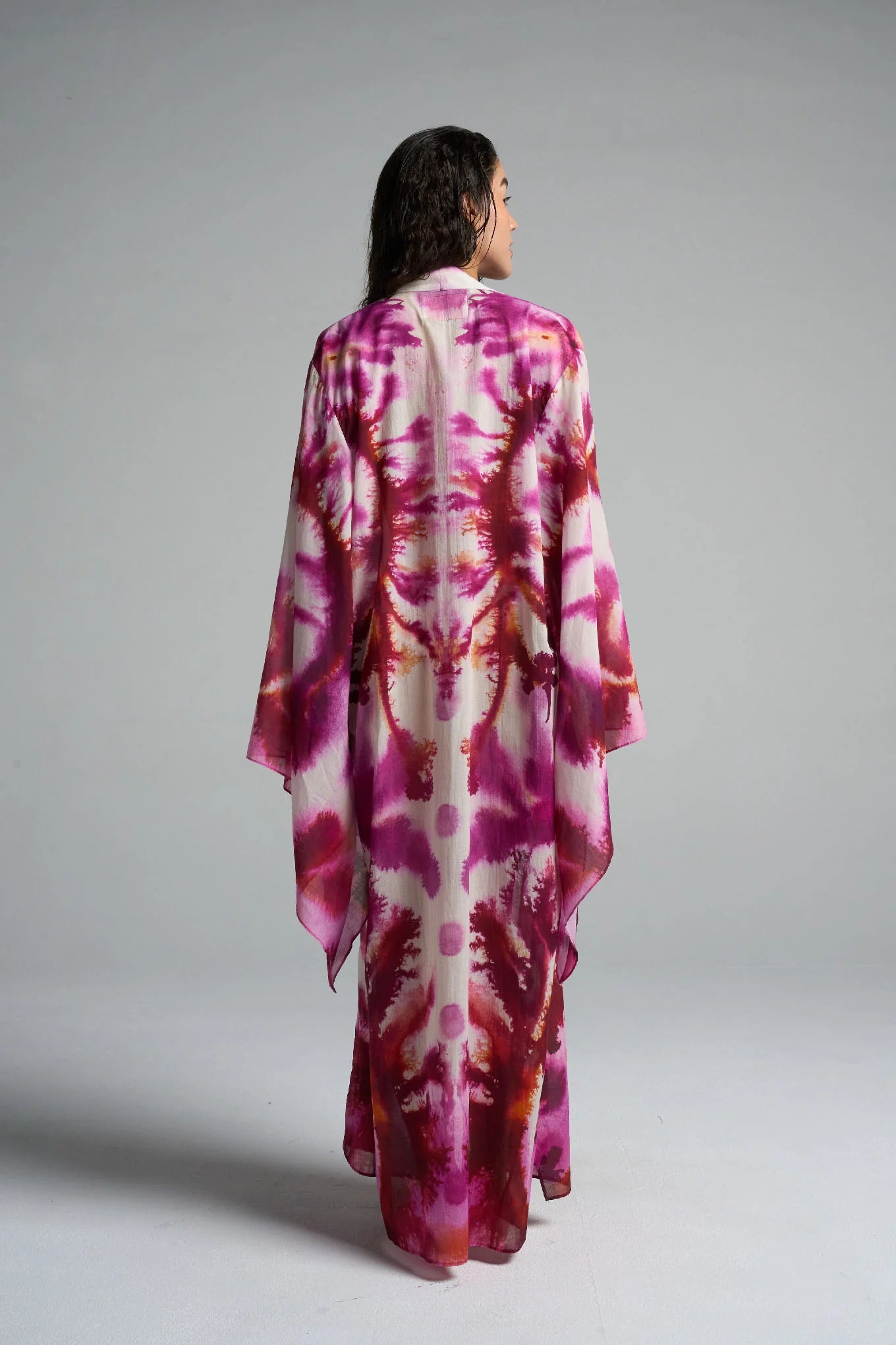 Bell Sleeve Kimono Algae