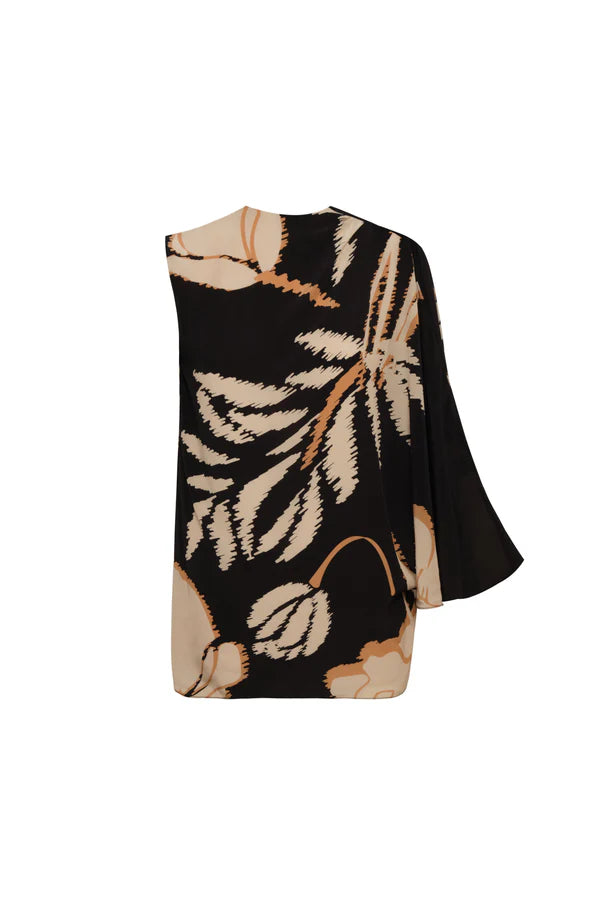 Gonzalez Crepe Chine Blouse