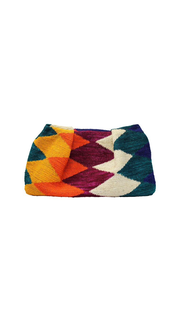 Sisal Medium Pouch - Design - G