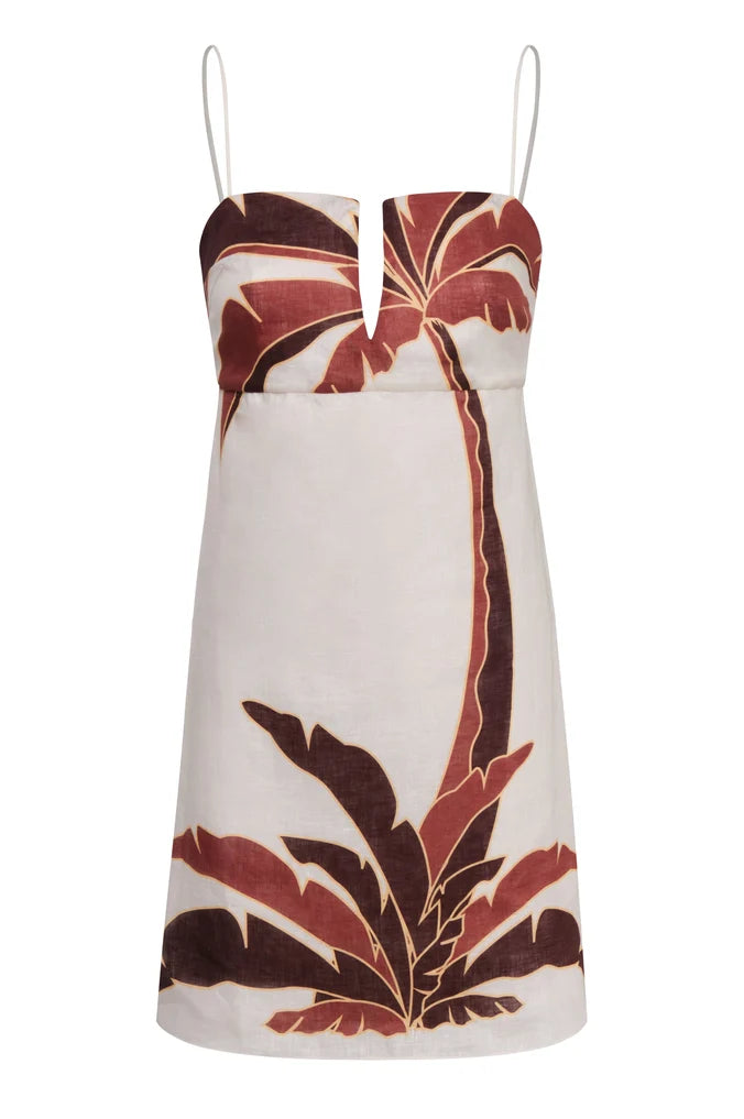 Antonia Linen Mini Dress