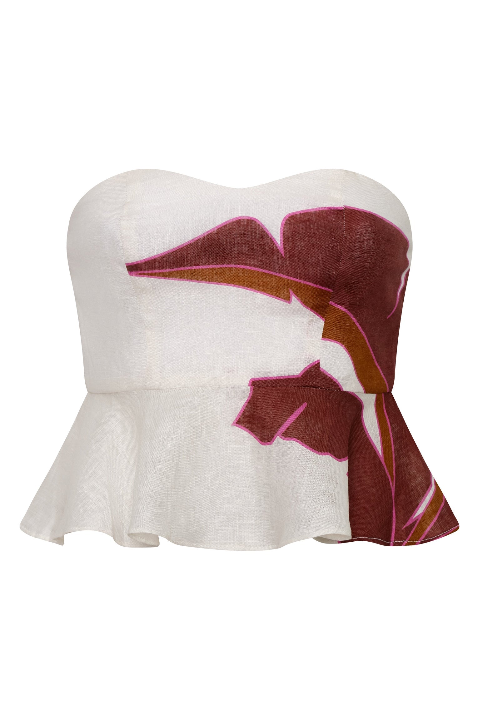 Peplum Linen Top