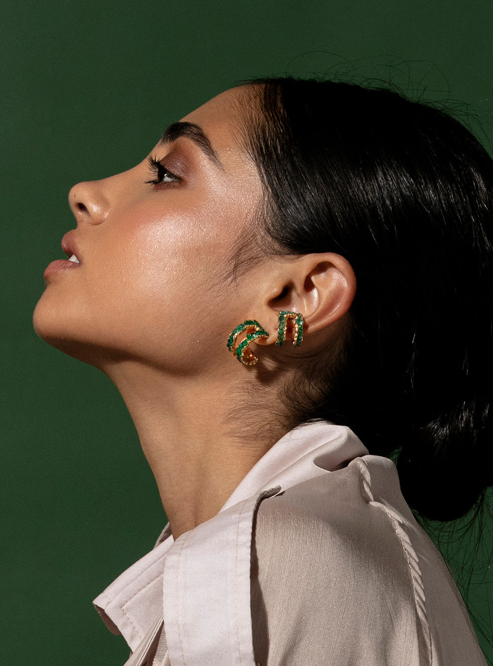 Medium Mosaico Ear cuff