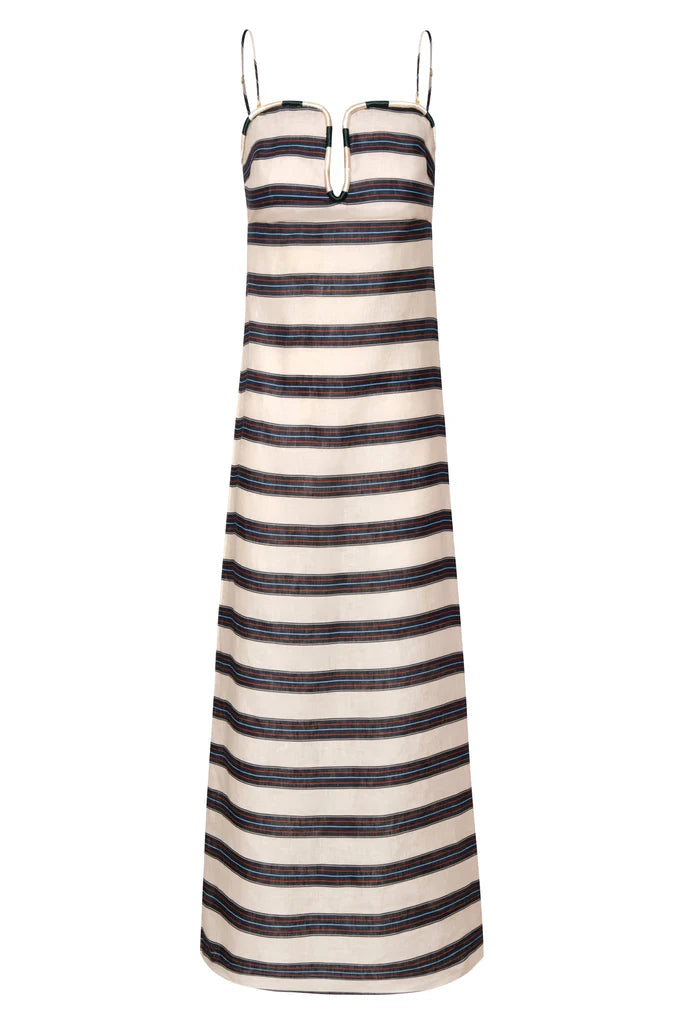 Antonia Linen Midi Dress