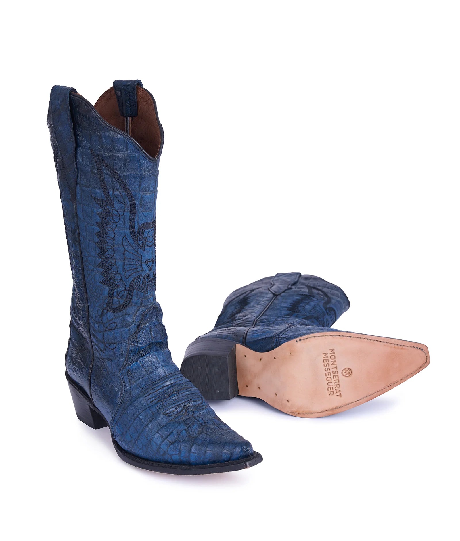 Boots Jornada Blue Cocodrile