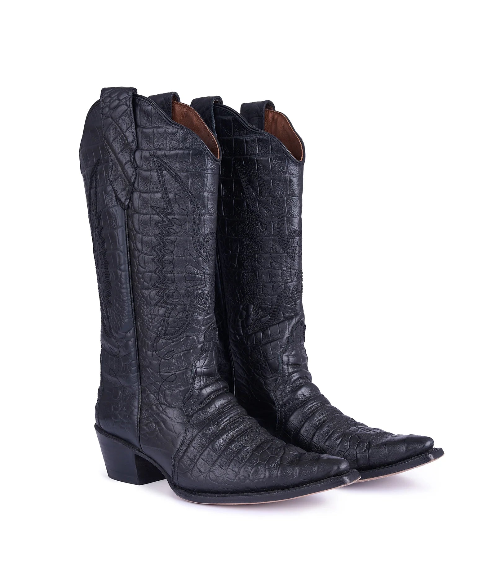 Boots Jornada Black Cocodrile