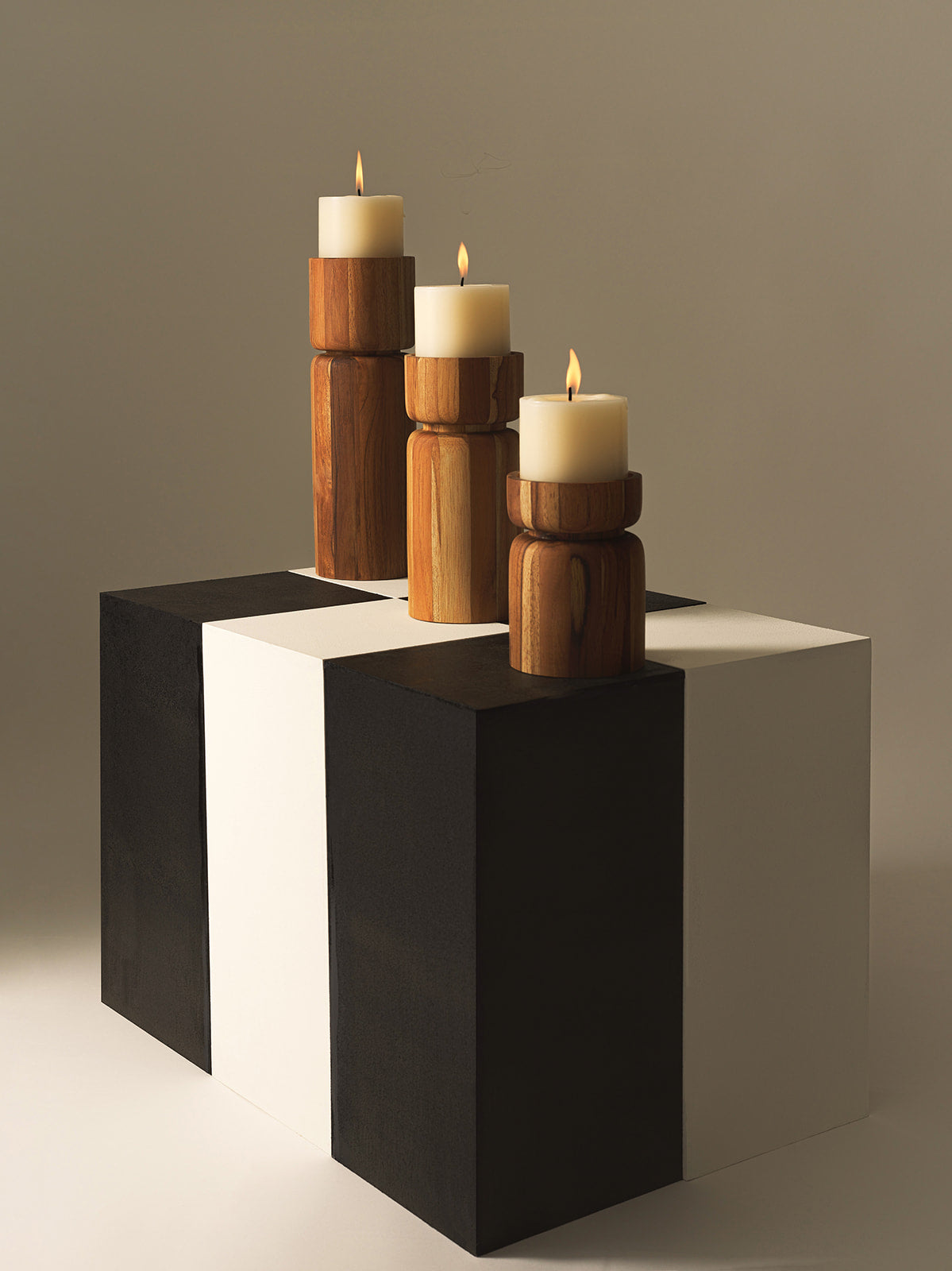 Candle Holder Vase, set of 3