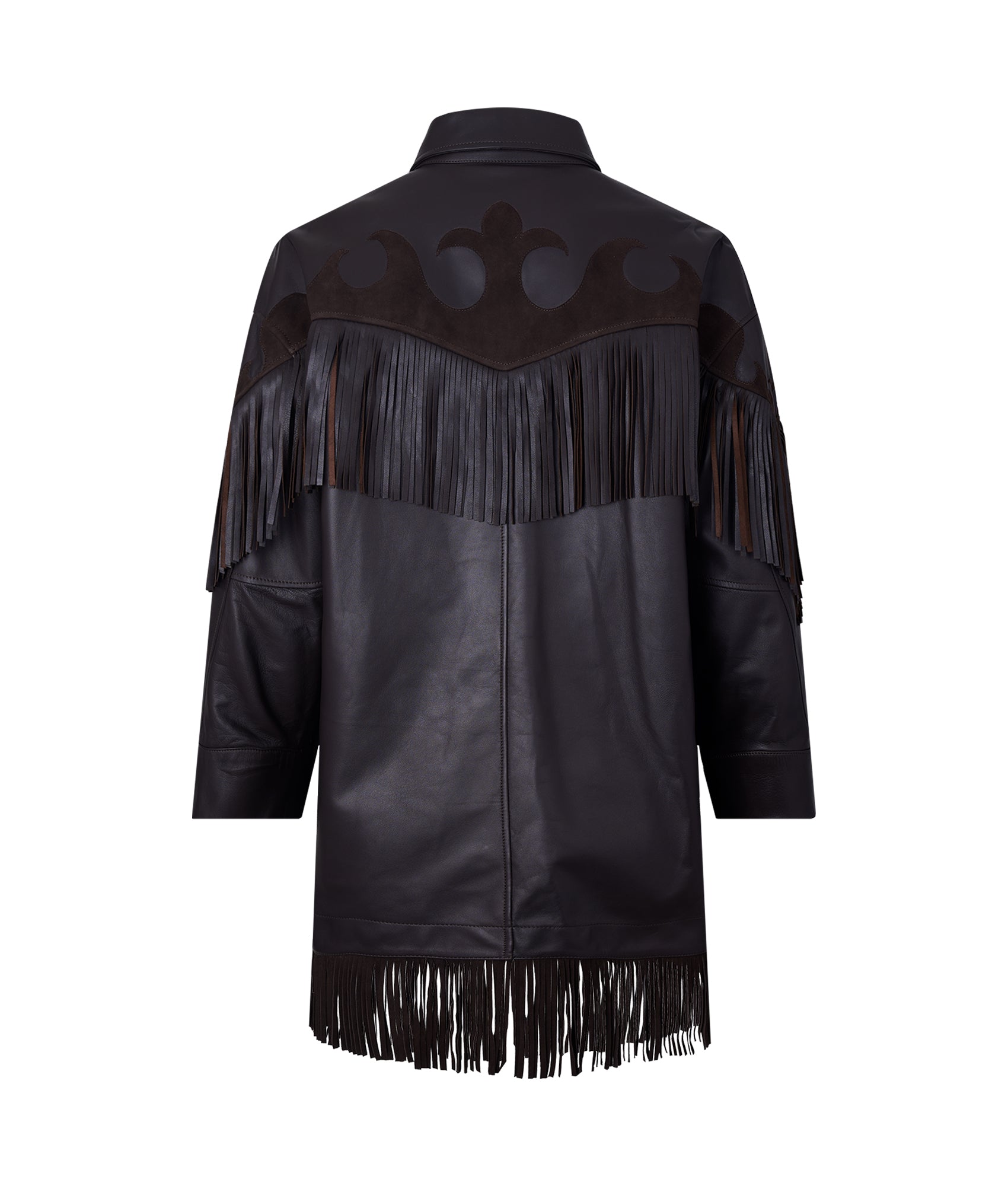 Coyote Oversized Jacket Chocolate
