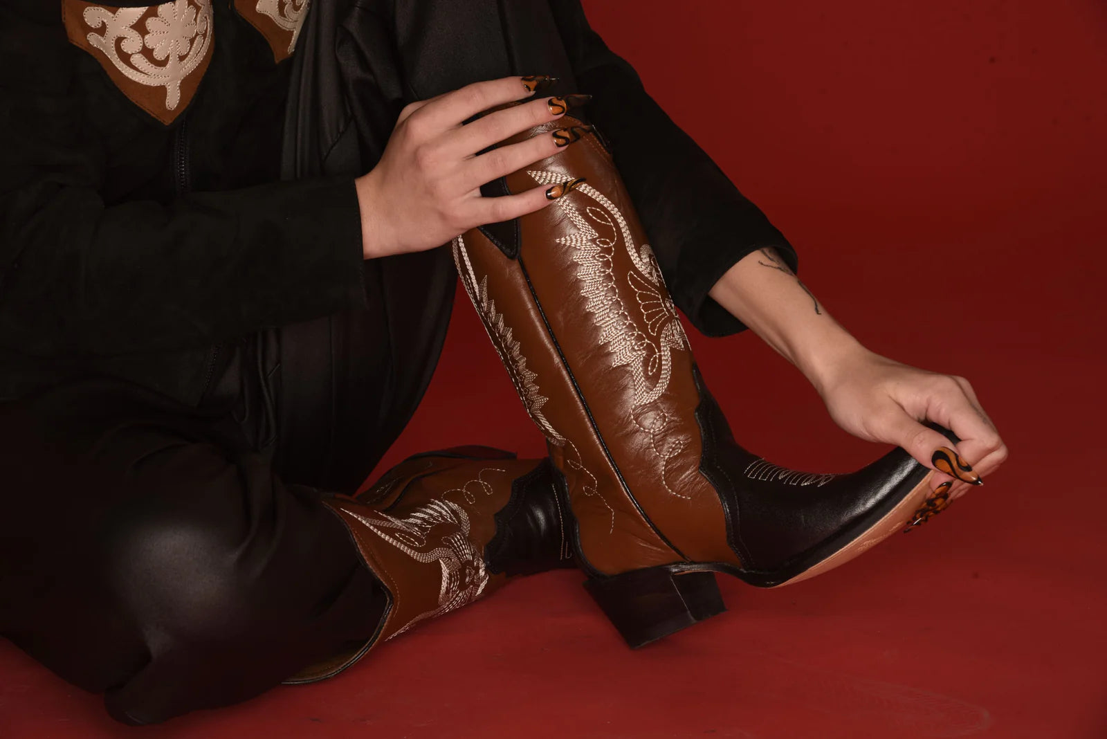 Boots Jornada Duo Negro Cafe