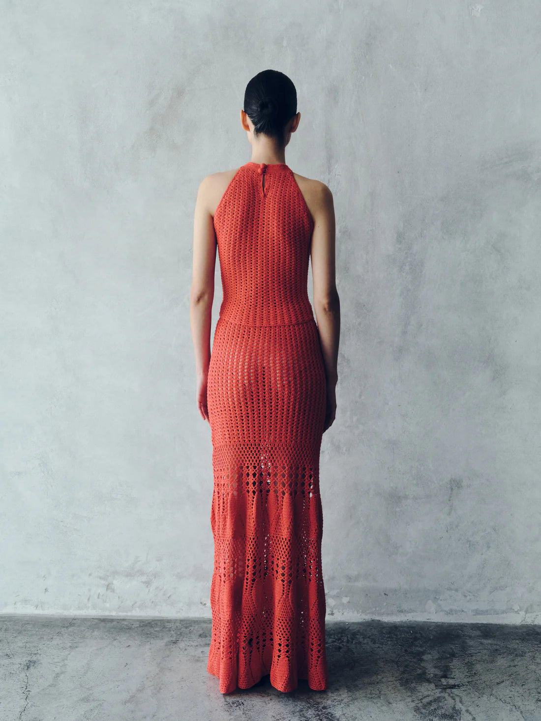 Reflejo Crochet Halter Top