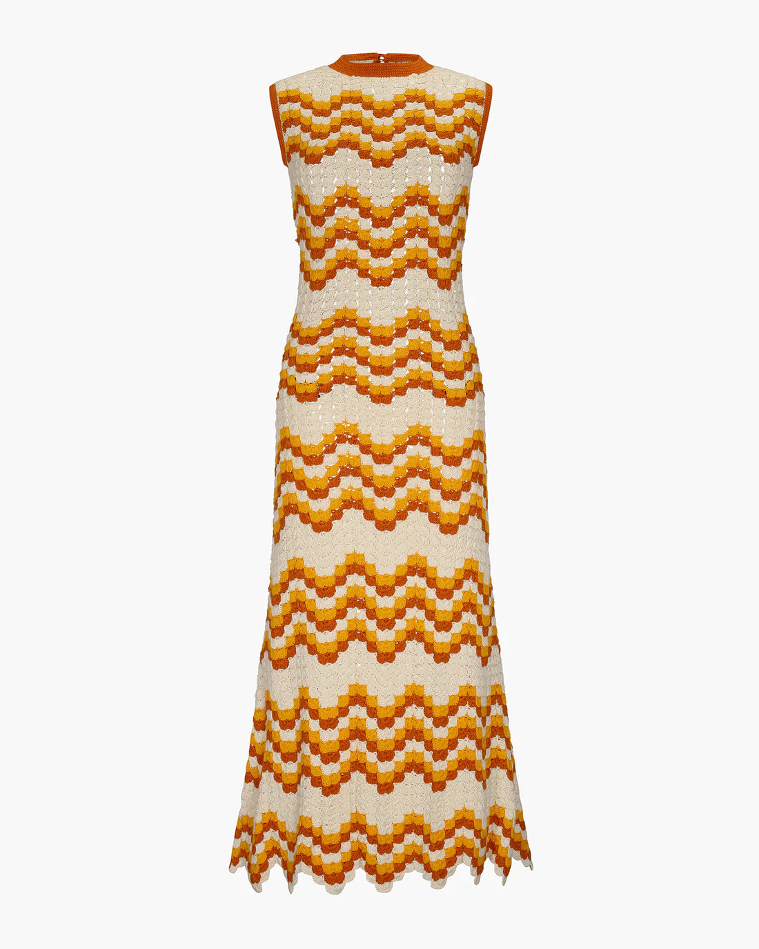 Huayna Crochet Maxi Dress
