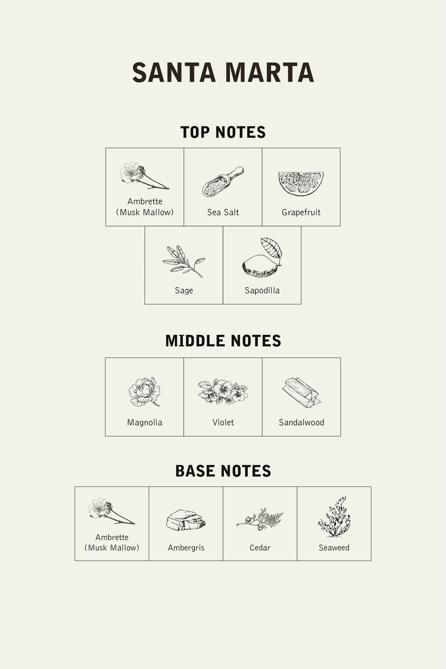 Santa Marta Fragance