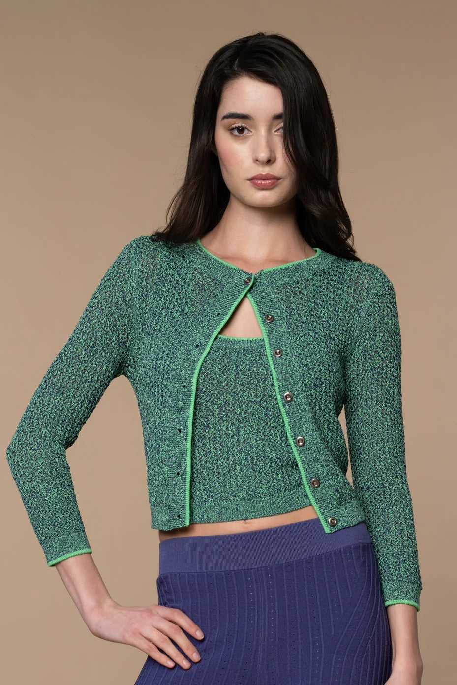 Marylin Marled Cardigan