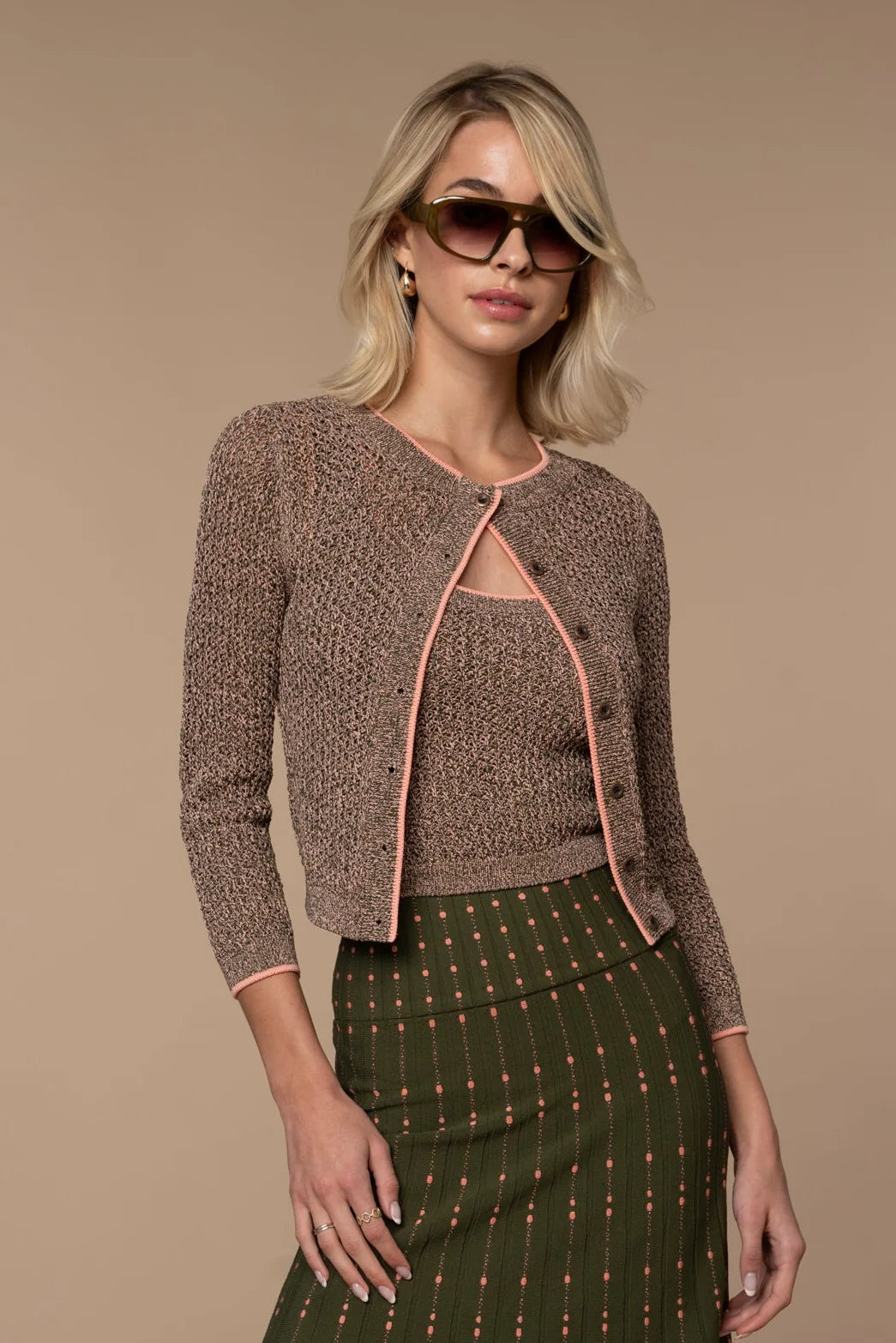 Marylin Marled Cardigan